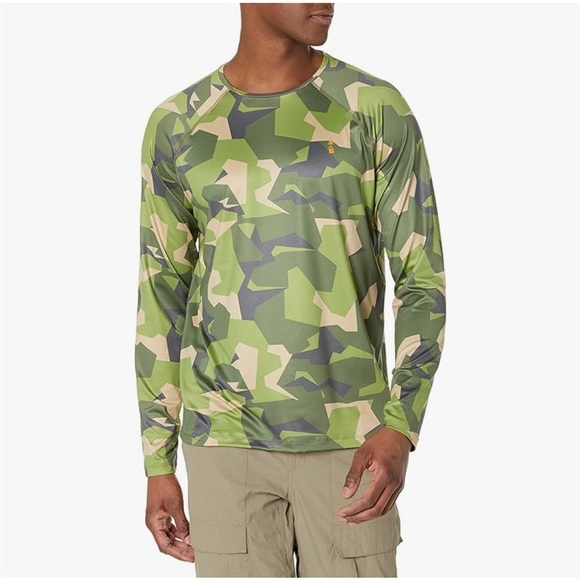 Bass Pro Shops Other - BASS OUTDOOR Men's Athletic Knit Long Sleeve Tee BCool Woodbn Camo Sz S New